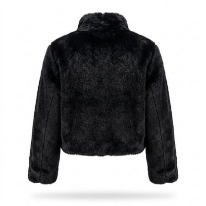 Gentleman Code - Ridod | Gefütterte Plüschige Jacke Damen