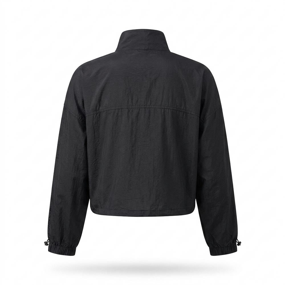 Gentleman Code - Lezak | Kurzgeschnittene Hochgeschlossene Jacke Damen