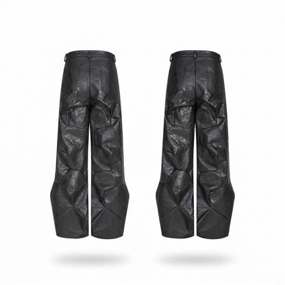 Gentleman Code - Cotod | Weit Geschnittene Strukturierte Hose Unisex