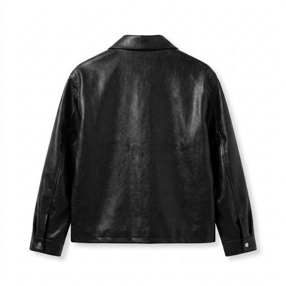 Gentleman Code - Sipad | Genarbt Gekragt Lederjacke Herren