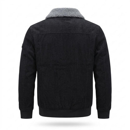 Gentleman Code - Sitat | Gefütterte Gerippte Jacke Herren