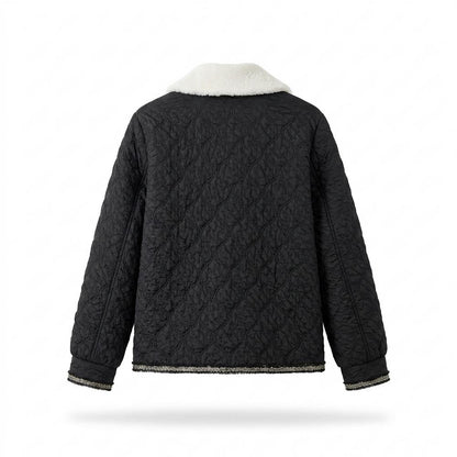 Gentleman Code - Renuv | Gesteppte Strukturierte Jacke Damen