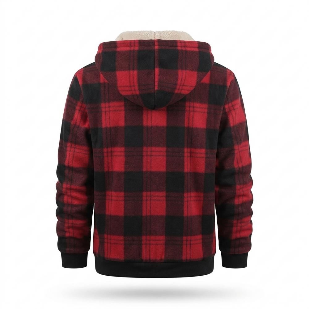 Gentleman Code - Eawin | Gefüttert Kariert Hoodie Herren