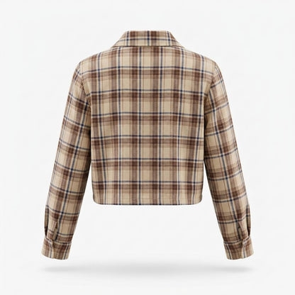 Gentleman Code - Rativ | Kariertes Langärmliges Hemd Damen
