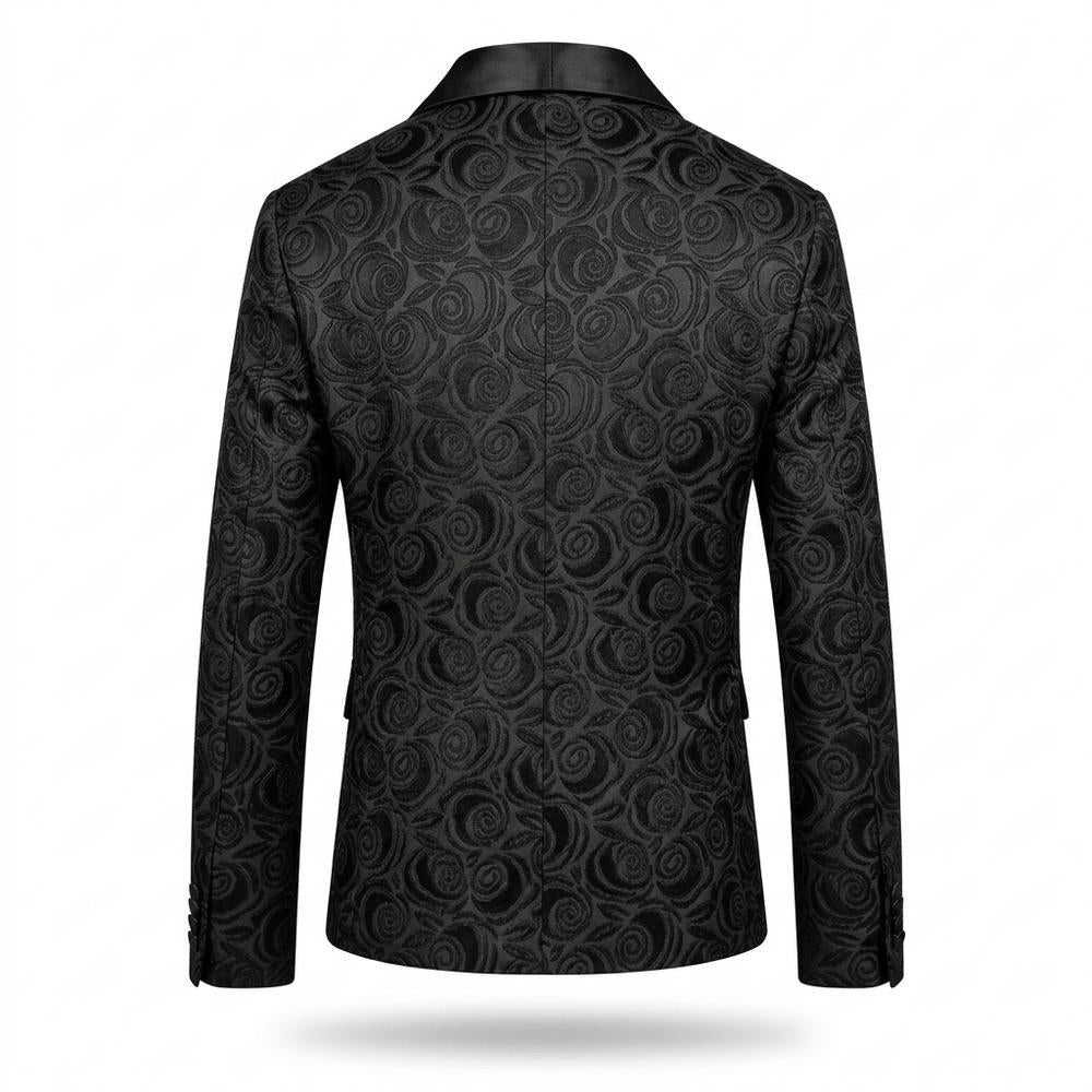 Gentleman Code - Ridas | Floral Schalkragen Anzug Herren
