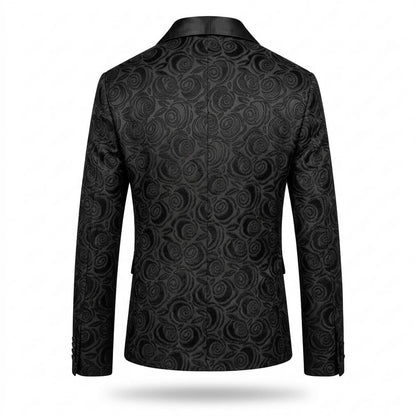 Gentleman Code - Ridas | Floral Schalkragen Anzug Herren