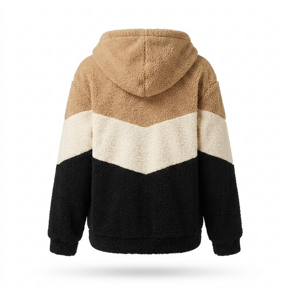 Gentleman Code - Sutur | Gefütterte Mehrfarbige Jacke Damen