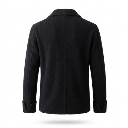 Gentleman Code - Yugud | Strukturierte Geknöpfte Strickjacke Herren
