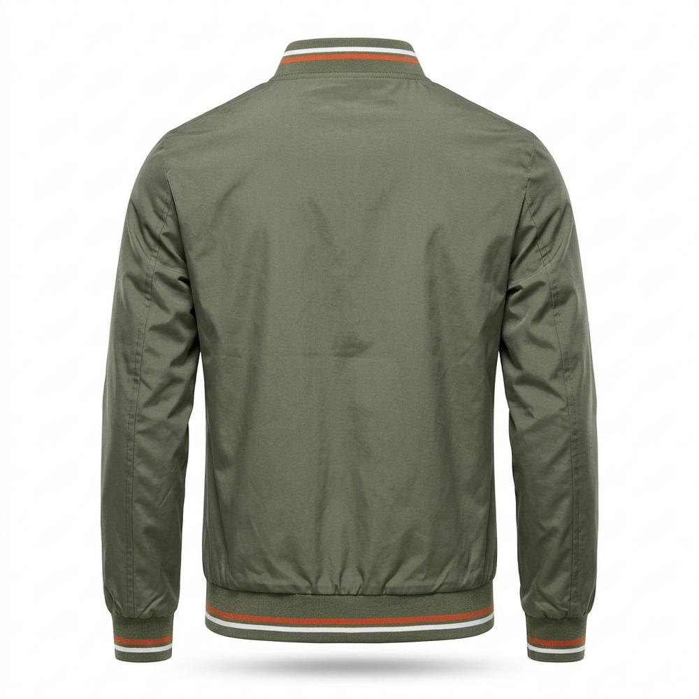 Gentleman Code - Aohed | Gestreifte Gefütterte Jacke Herren
