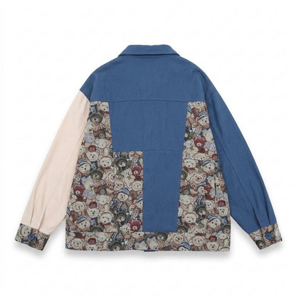Gentleman Code - Carun | Gepatchte Gemusterte Jacke Unisex