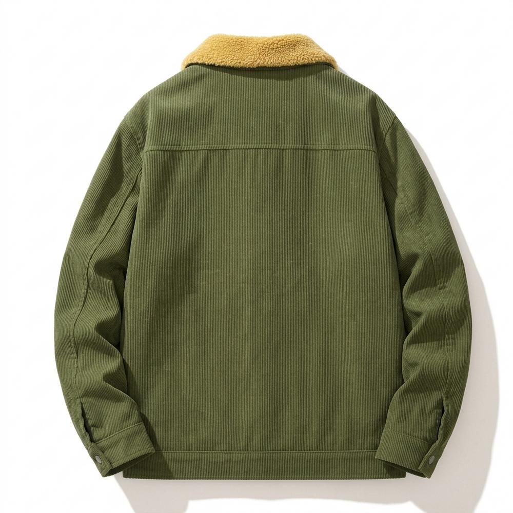 Gentleman Code - Nituk | Gefütterte Cord Jacke Herren