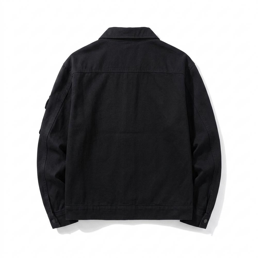 Gentleman Code - Rizem | Geknöpfte Vieltaschige Jacke Herren