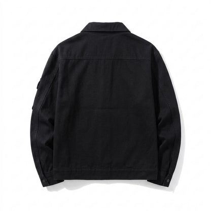 Gentleman Code - Rizem | Geknöpfte Vieltaschige Jacke Herren