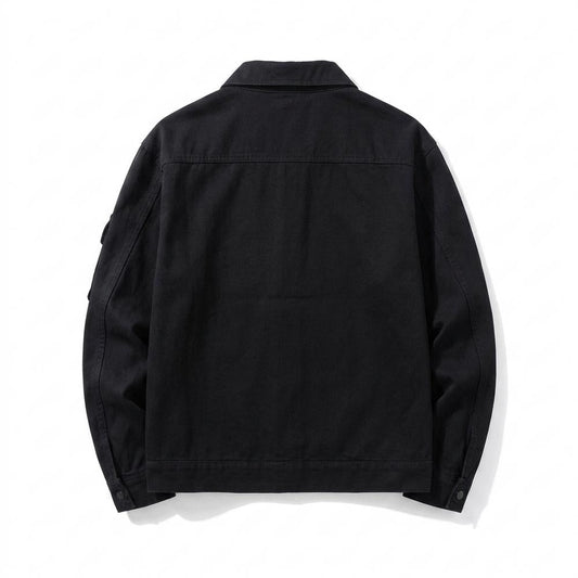 Gentleman Code - Rizem | Geknöpfte Vieltaschige Jacke Herren