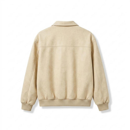 Gentleman Code - Lavem | Lockere Veloursartige Wildleder-Jacke Herren