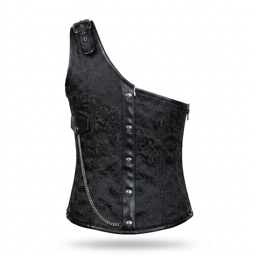Gentleman Code - Kahal | Asymmetrisches Strukturiertes Top Damen