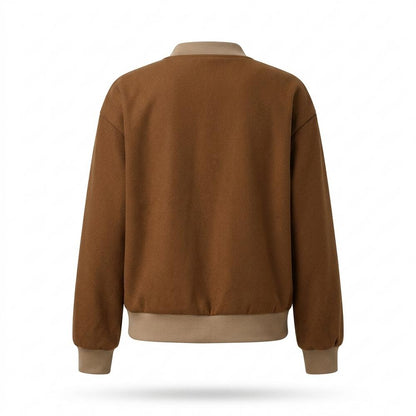Gentleman Code - Yinit | Geknöpft Kontrastfarben Jacke Damen