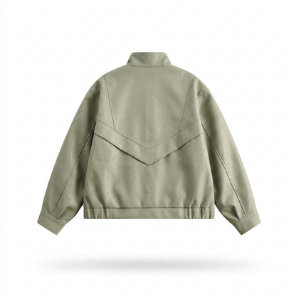 Gentleman Code - Lasir | Weit Geschnittene Hochgeschlossene Jacke Unisex