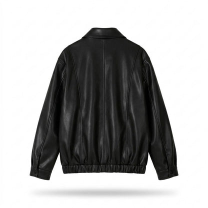 Gentleman Code - Damud | Locker Blousonartige Lederjacke Unisex