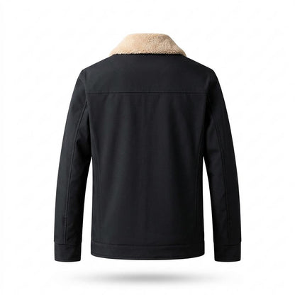 Gentleman Code - Yuvis | Gefüttert Reißverschluss Jacke Herren