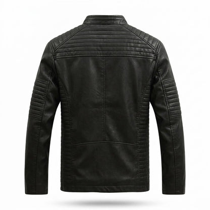 Gentleman Code - Lupot | Gesteppt Tailliert Lederjacke Herren
