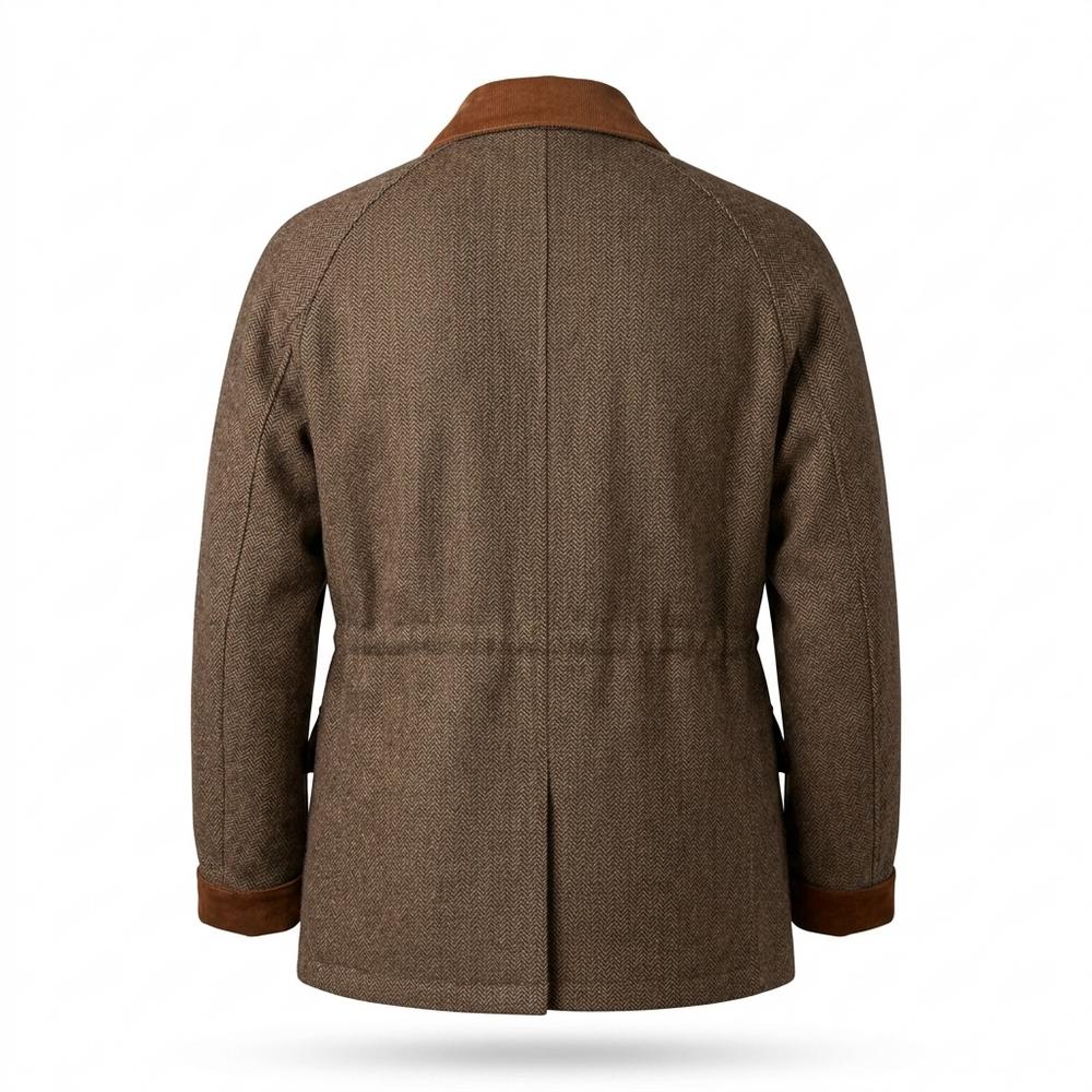 Gentleman Code - Yinem | Strukturiert Gefüttert Jacke Herren