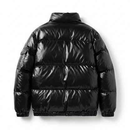 Gentleman Code - Nusal | Glänzend Wattiert Jacke Unisex