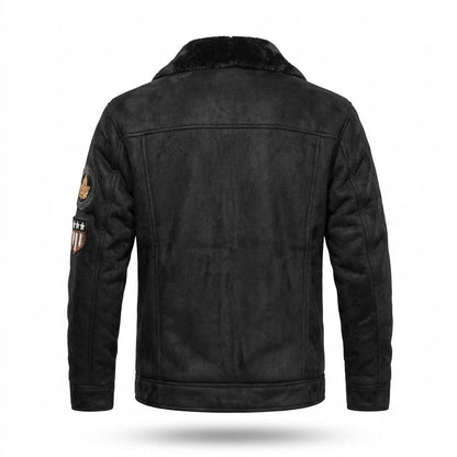 Gentleman Code - Yibav | Gefüttert Geknöpft Wildleder-Jacke Herren