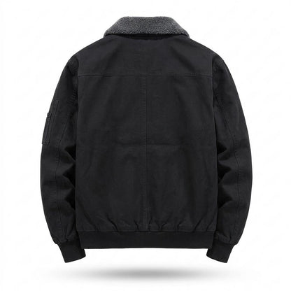 Gentleman Code - Muwur | Gefütterte Flieger Jacke Herren