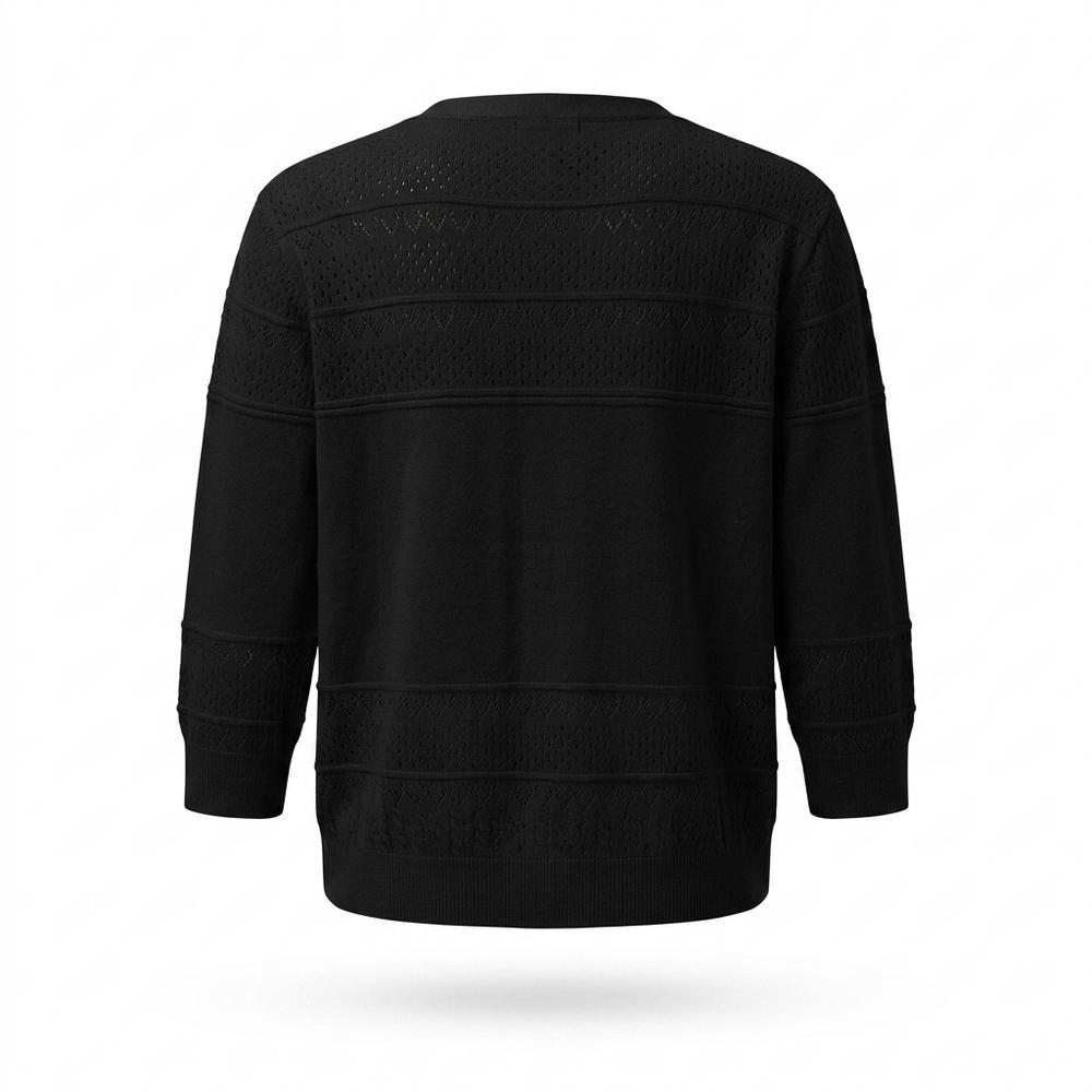 Gentleman Code - Eitil | Geknöpft Strukturiert Cardigan Damen