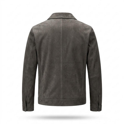 Gentleman Code - Miguk | Gerade Matte Wildleder-Jacke Herren