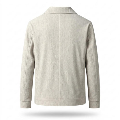 Gentleman Code - Muhon | Strukturiert Geknöpft Jacke Herren