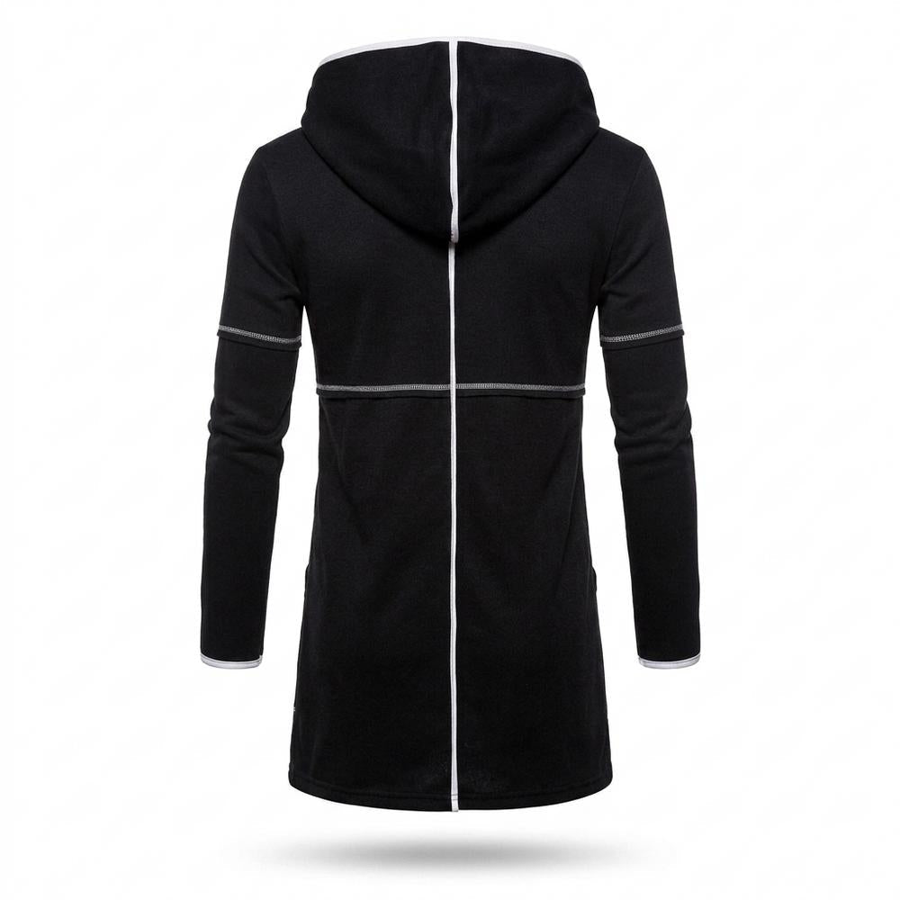 Gentleman Code - Eozir | Langgeschnittener Kontrastfarbener Cardigan Herren