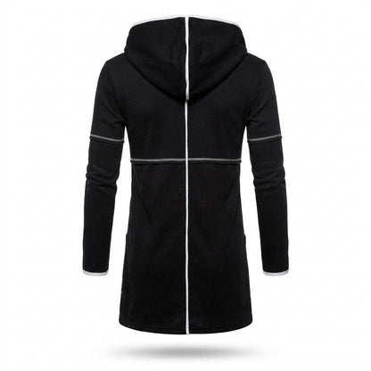 Gentleman Code - Eozir | Langgeschnittener Kontrastfarbener Cardigan Herren