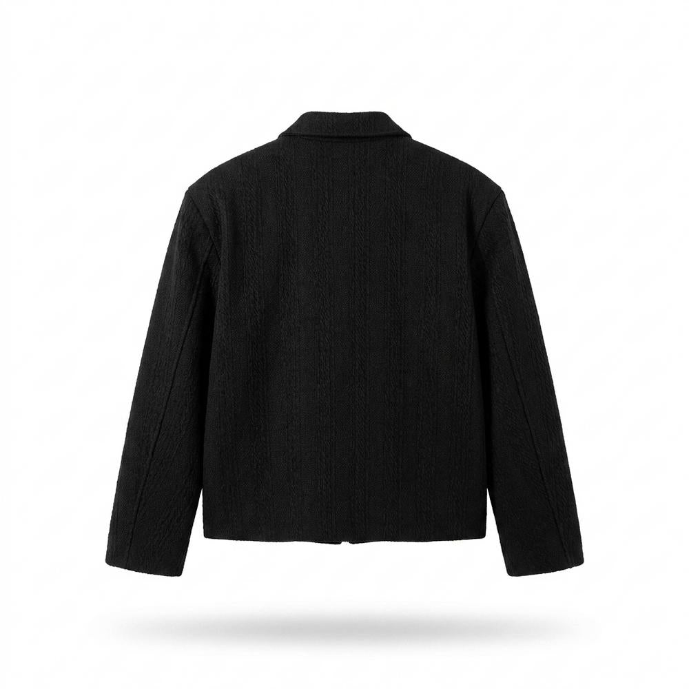 Gentleman Code - Kevor | Strukturiert Bestickt Jacke Unisex