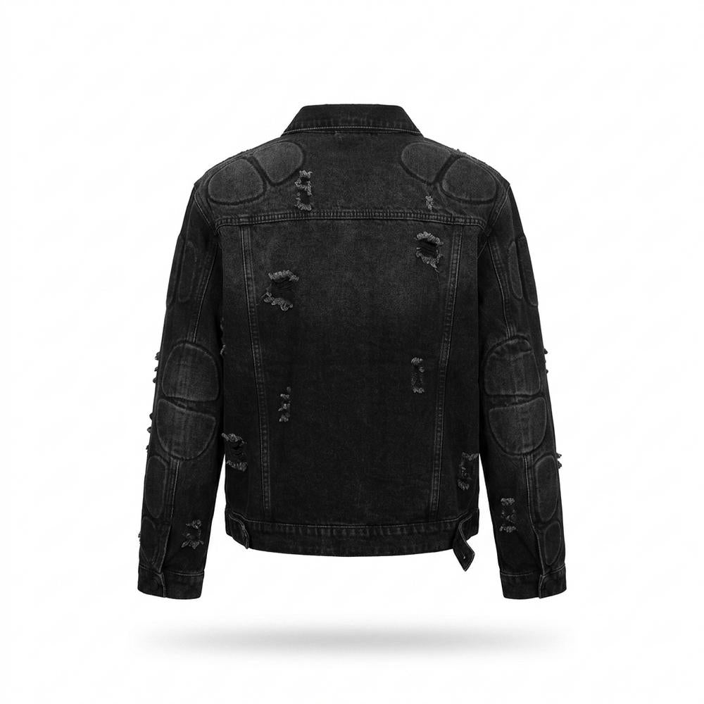 Gentleman Code - Tosir | Used-Look Strukturierte Jacke Unisex