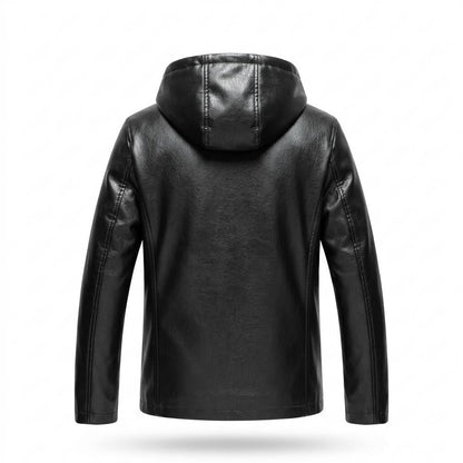 Gentleman Code - Eipon | Gefüttert Wärmend Lederjacke Herren