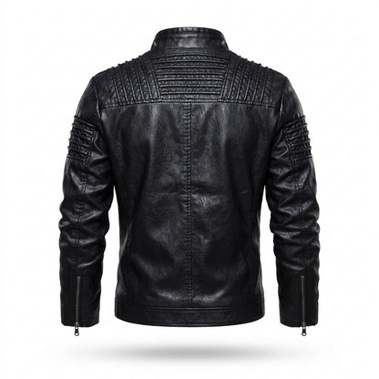 Gentleman Code - Vofok | Gefüttert Gesteppt Lederjacke Herren