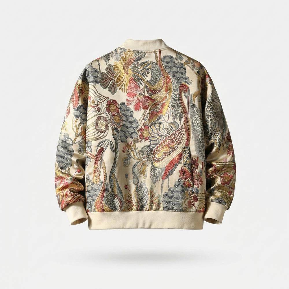 Gentleman Code - Lumiv | Bestickte Gemusterte Jacke Unisex