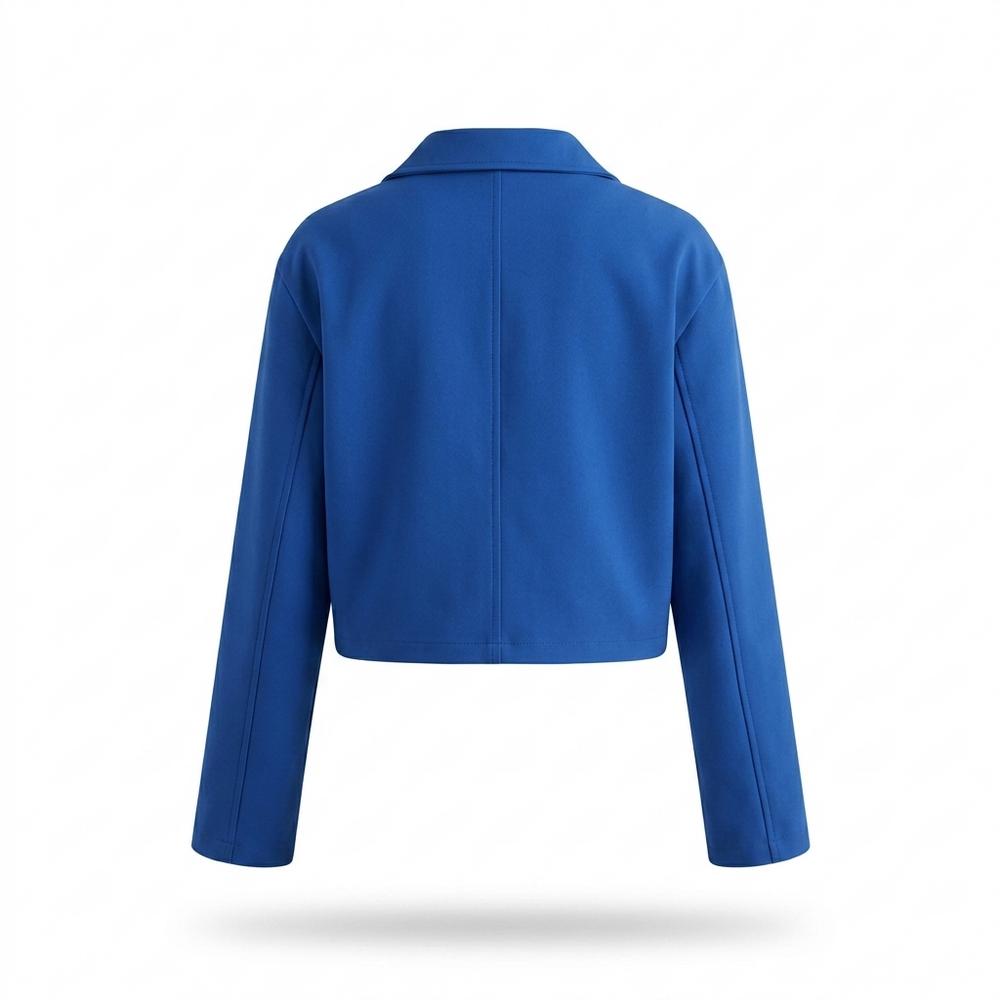 Gentleman Code - Eowek | Kurze Glatte Jacke Damen