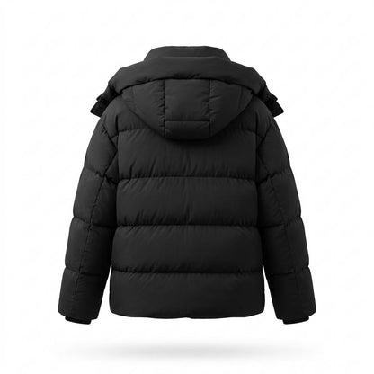 Gentleman Code - Lipos | Wattierte Hochgeschlossene Jacke Damen