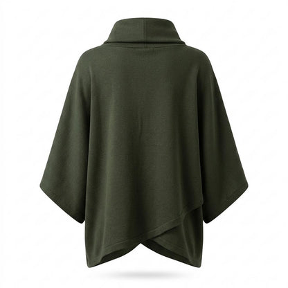 Gentleman Code - Vavol | Hochgeschlossener Asymmetrischer Pullover Damen