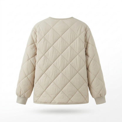 Gentleman Code - Yaged | Gesteppt Kragenlos Jacke Damen
