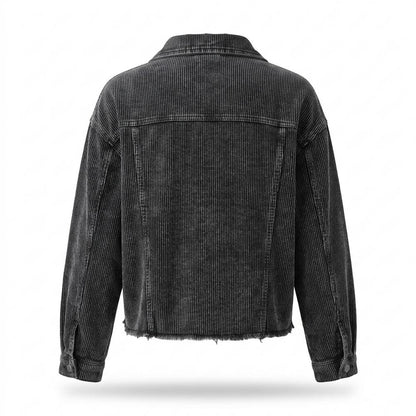 Gentleman Code - Cizat | Gerippt Gewaschen Jacke Damen