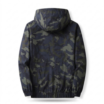 Gentleman Code - Tohum | Gemusterte Funktionale Jacke Herren