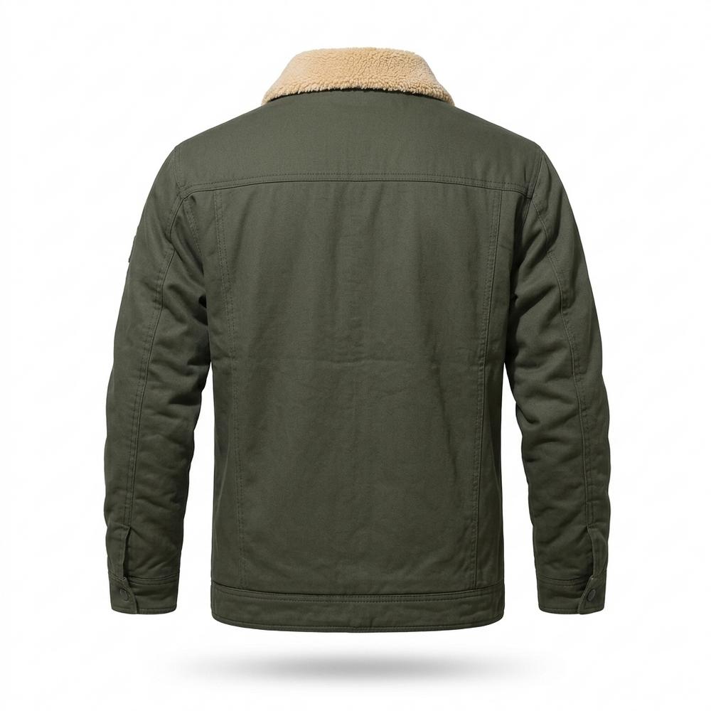 Gentleman Code - Lemed | Gefütterte Geknöpfte Jacke Herren
