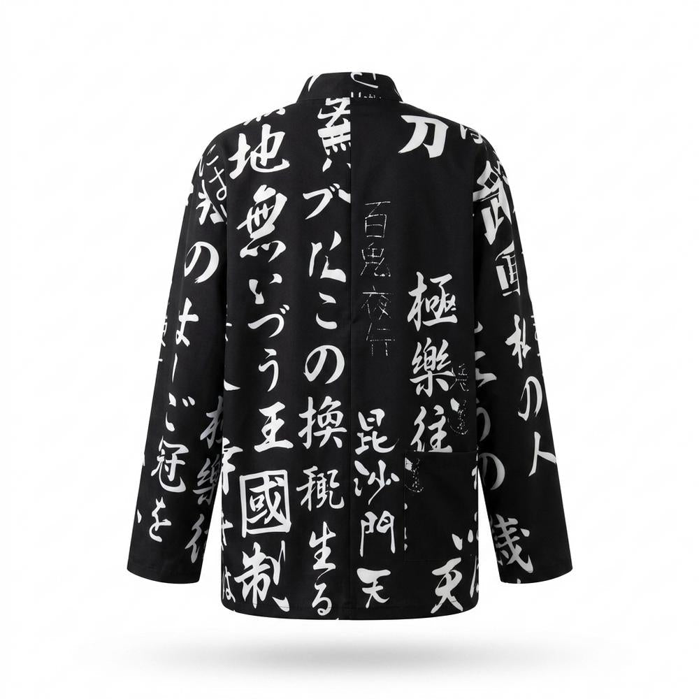 Gentleman Code - Yimek | Bedruckt Langärmlig Jacke Unisex
