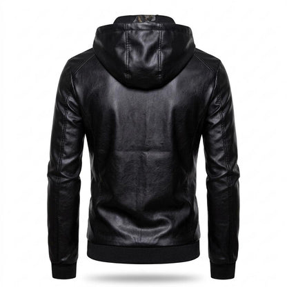 Gentleman Code - Nazul | Gefütterte Taillierte Lederjacke Herren