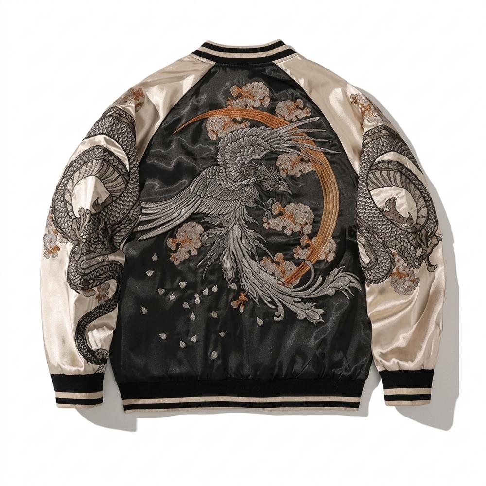 Gentleman Code - Deril | Bestickt Zweifarbig Jacke Unisex