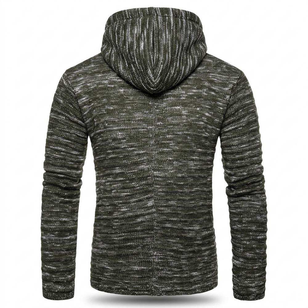 Gentleman Code - Rufil | Melierter Strukturierter Hoodie Herren